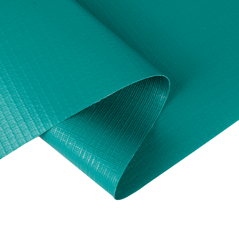 Unus color laminatus calidus laminatus nitet superficies tarpaulin-B